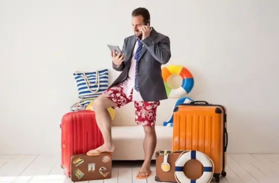 dirigeant ne part pas en vacances