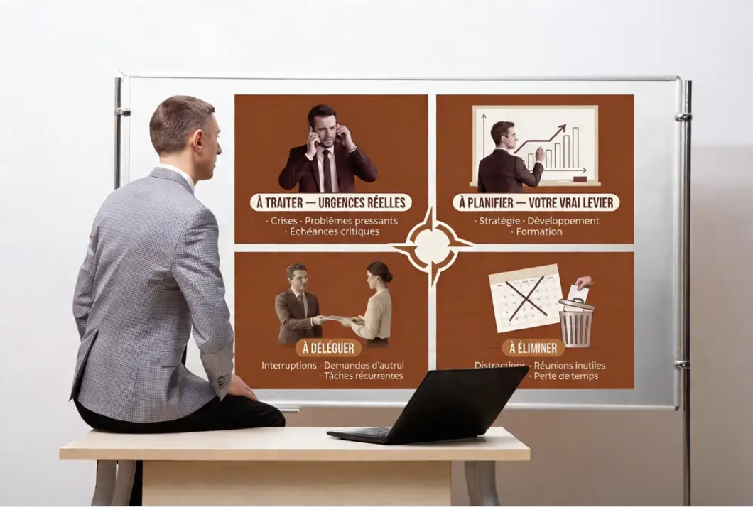 Dirigeant de TPE face au piège de l'urgence permanente - Méthode NORD Klarveo
